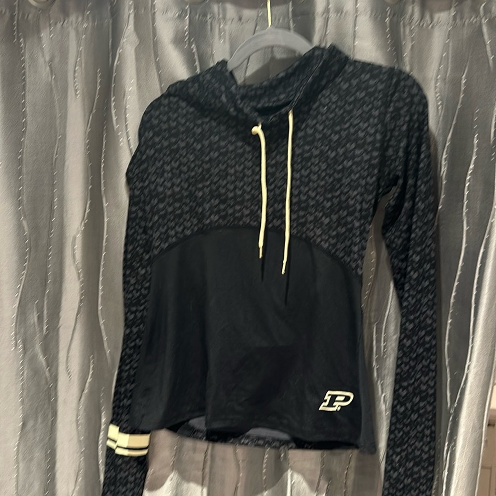 Long sleeve hoodie Purdue